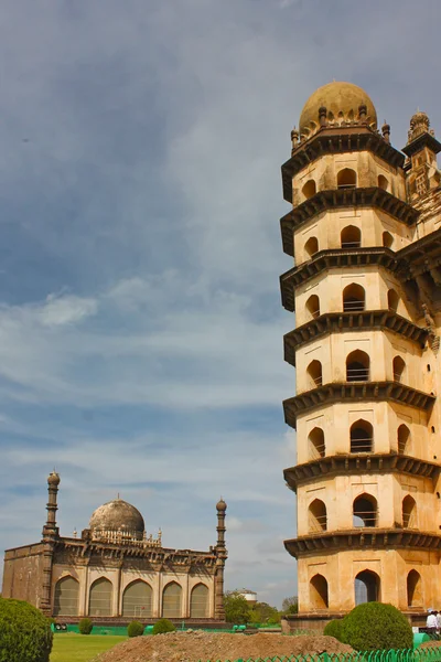 Golgumbaz, ett mughal mausoleum i bijapur, karnataka, Indien — Stockfoto