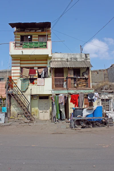 Rues et bâtiments de Bijapur, Karnataka, Inde — Photo