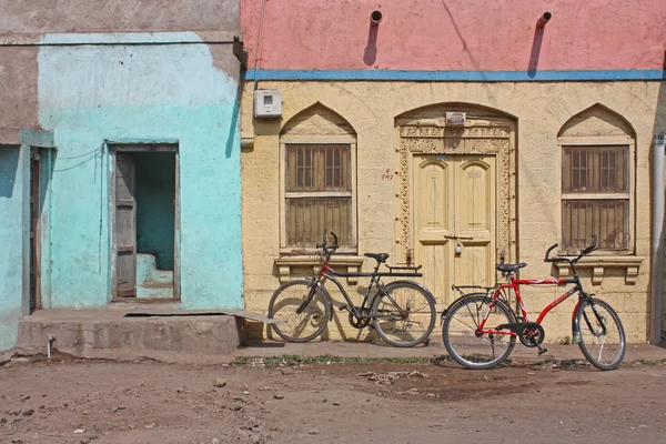 Sokaklar ve binalar, bijapur, karnataka, Hindistan — Stok fotoğraf