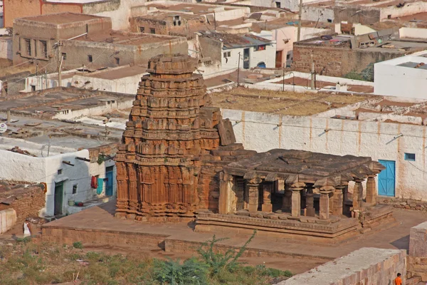 Piękne starożytnej świątyni w badami, karnataka, Indie — Zdjęcie stockowe
