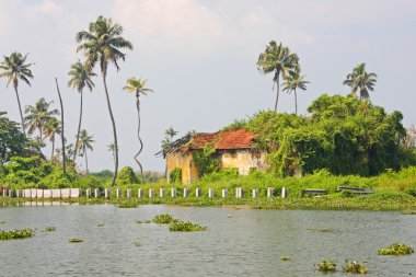 avuç içi ile yansımaları Kerala, Hindistan