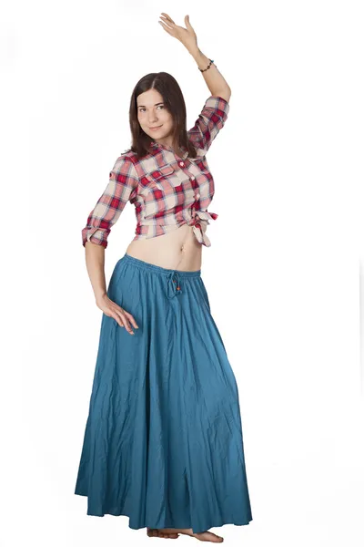 Junge Frau in Tracht — Stockfoto