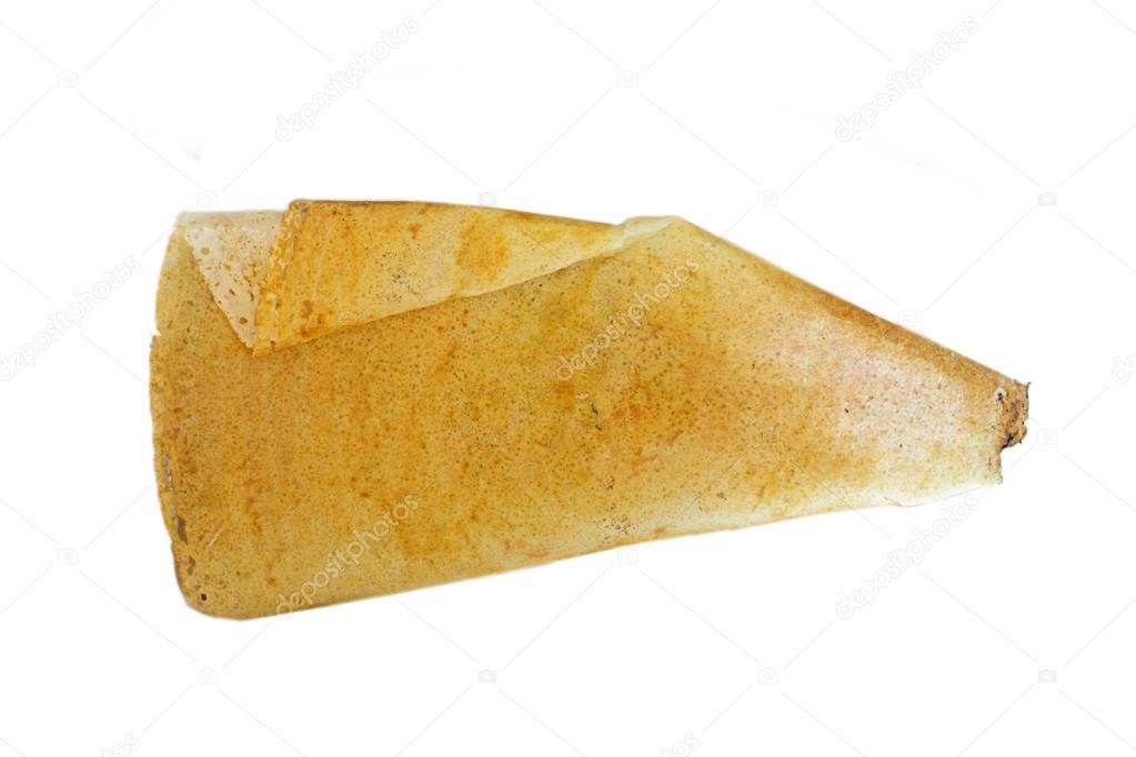 Masala dosa, isolated on the white background, Indian food