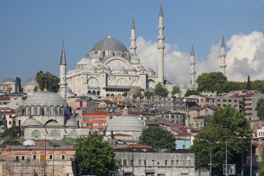 İstanbul yeni Camii ve gemiler, Türkiye