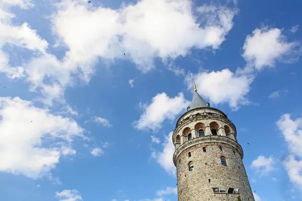 Galatská věž v Istanbulu, Turecko — Stock fotografie