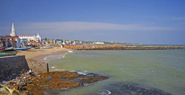 Stadt von kanyakumari, Indien — Stockfoto