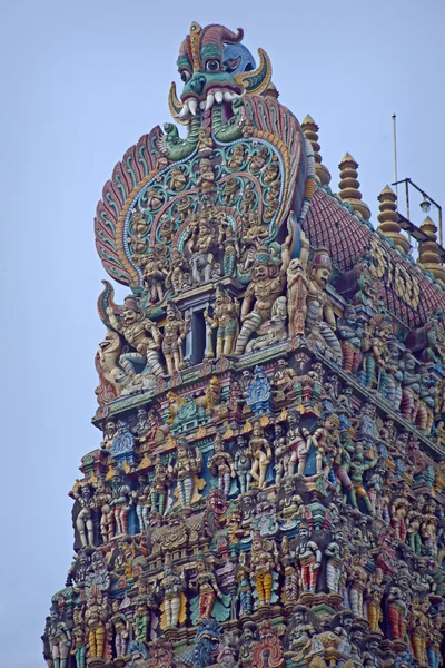 Meenakshi Hindoeïstische tempel — Stockfoto
