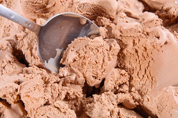 Σοκολάτα παγωτό σέσουλα — Φωτογραφία Αρχείου
