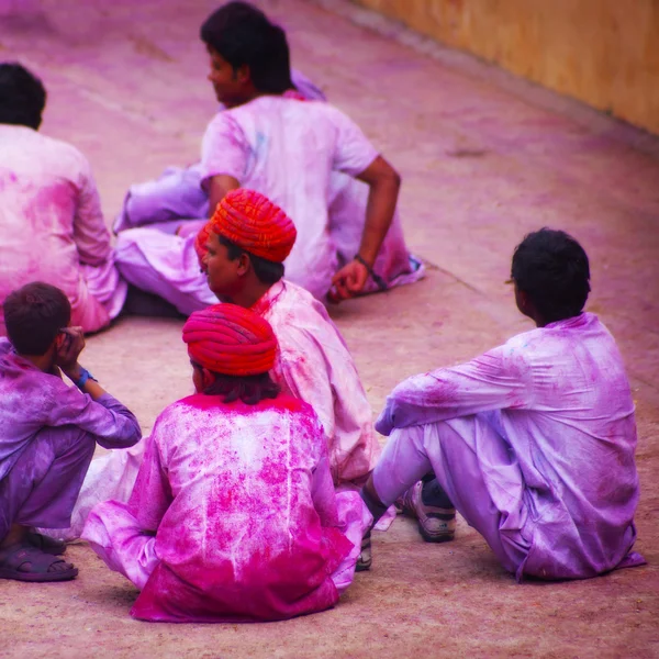 Holi celebration Stock Picture