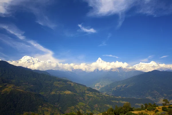 Himalayas view, Annapurna Area — Stock Photo, Image