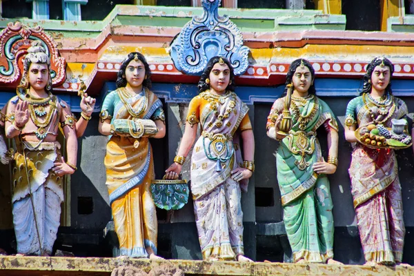 チダンバラム寺院、タミルナードゥ州、インド — ストック写真
