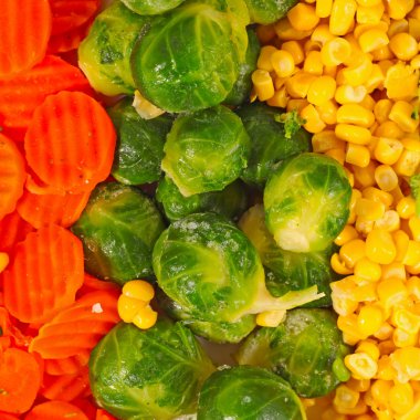 karışık sebze arka plan