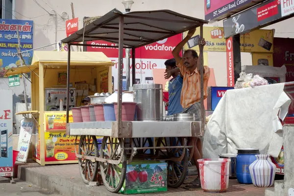 Indian popular street food — Stock Photo, Image