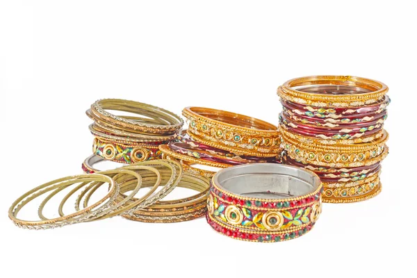 Indian bangles with different colors — Stock Photo, Image