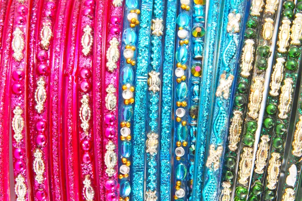 Indian bangles with different colors — Stock Photo, Image