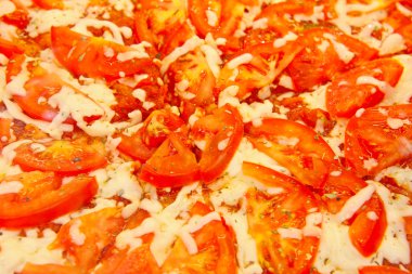 taze lezzetli İtalyan pizza