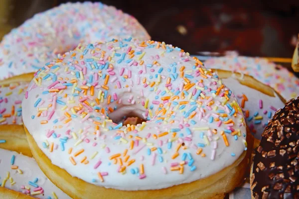 Donuts colorés — Photo