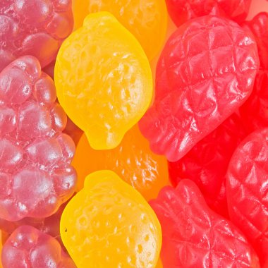 meyve sakızlı şeker arka plan