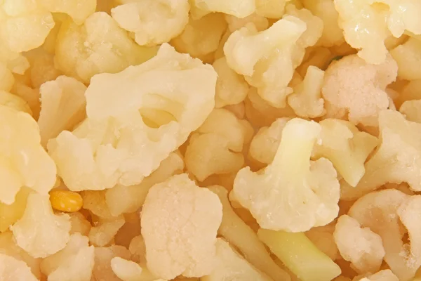 A fresh cauliflower background — Stock Photo, Image