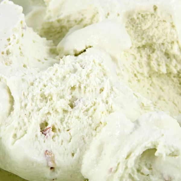 Pistachio icecream background — Stock Photo, Image