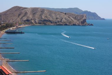 Ukrayna, Kırım'da Karadeniz gezinti
