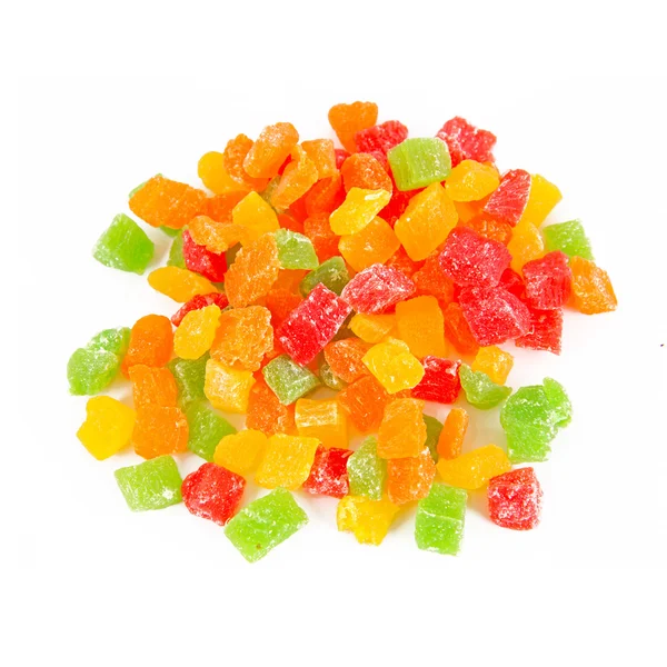 Cukierki owocowe Multi-kolorowe — Zdjęcie stockowe