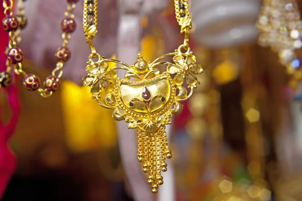 Indian jewelry Store in Delhi — Stock Photo, Image