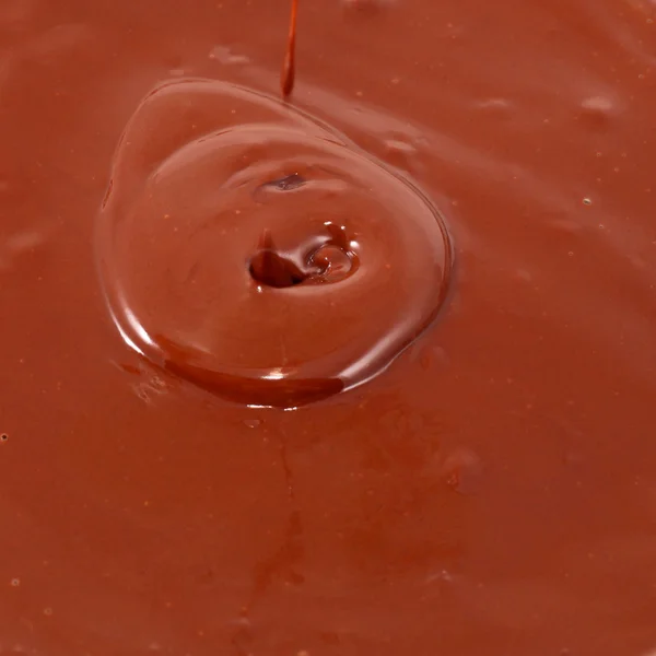 Verbazingwekkende chocolade swirl. — Stockfoto