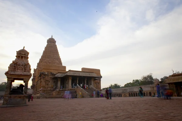 Templo Brihadeeswarar en Thanjavur, Tamil Nadu, India. Uno de los sitios del patrimonio mundial . —  Fotos de Stock