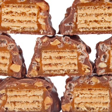 çikolata karamel arka plan