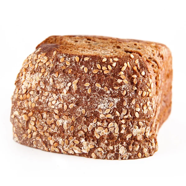 Pão de grão inteiro preto — Fotografia de Stock
