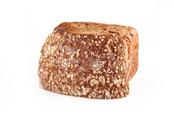 Zwart geheel-korrel brood — Stockfoto