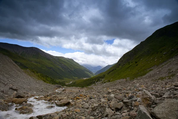 Landskap i swanetia regionen, Georgien — Stockfoto