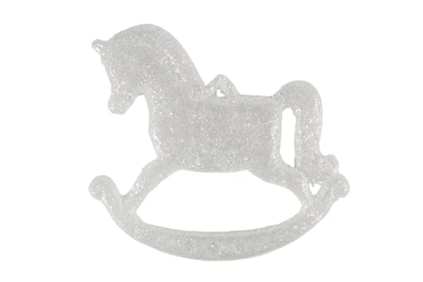 Horse christmas decoration — Stock Photo, Image