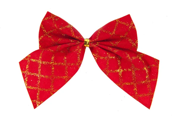 Red bow isolated — Stock Photo, Image