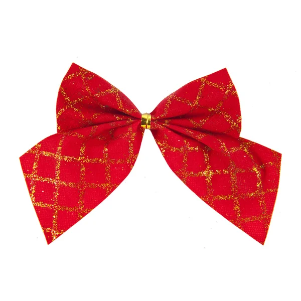Red bow isolated — Stock Photo, Image