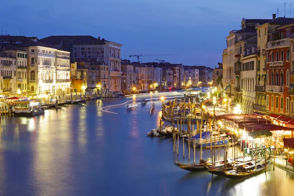 Grand Canale da Ponte Rialto — Fotografia de Stock