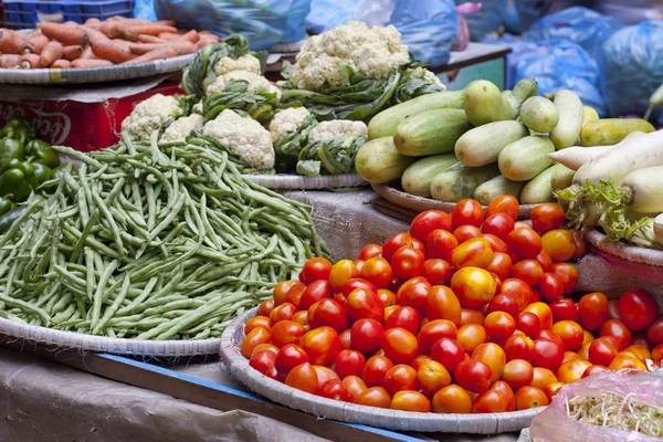 Hortalizas frescas y ecológicas —  Fotos de Stock