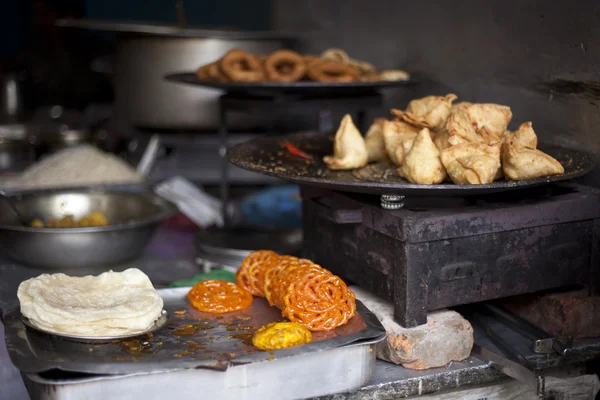 Restaurante de rua — Fotografia de Stock