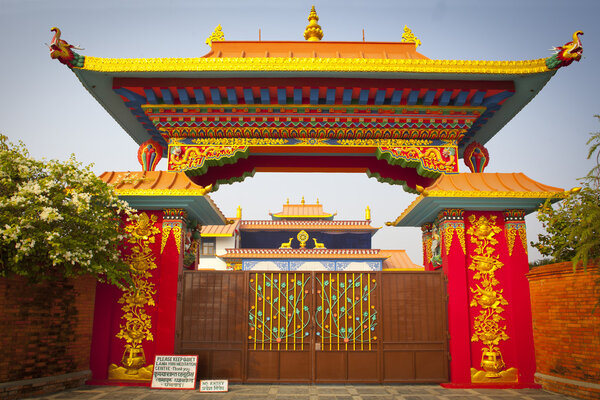 Temple in Lumbini