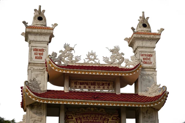 Chinees boeddhistische tempel — Stockfoto