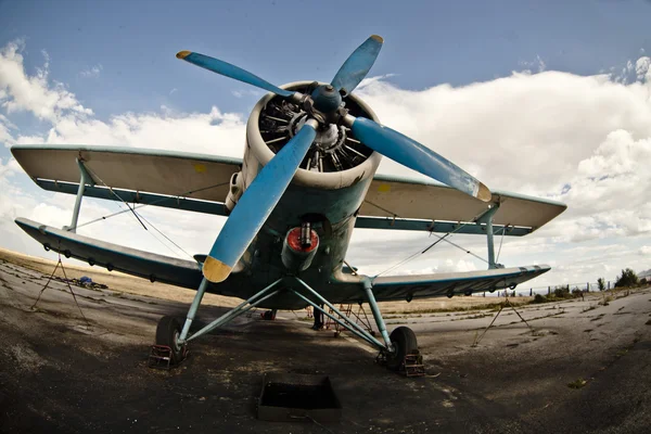 Vintage airplane — Stock Photo, Image