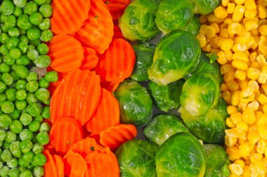 karışık sebze arka plan