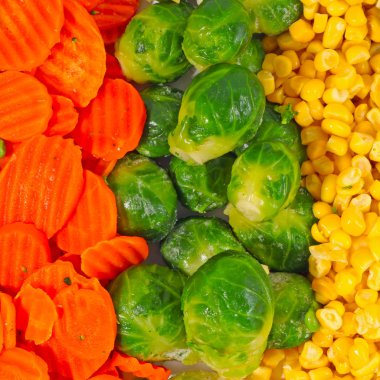 karışık sebze arka plan