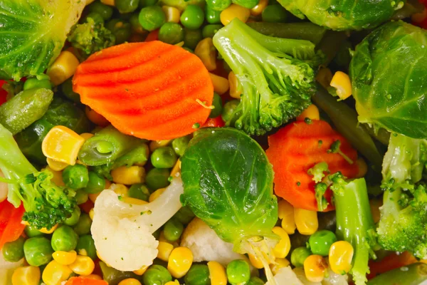 Sfondo verdure miste — Foto Stock