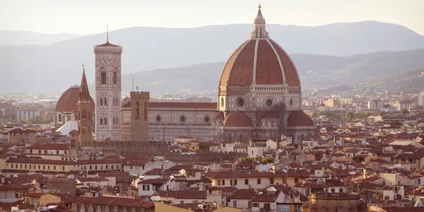 Firenzes bybilde – stockfoto