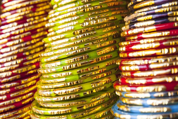 Colorful indian bangles — Stock Photo, Image
