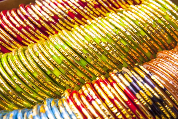 Colorful indian bangles — Stock Photo, Image