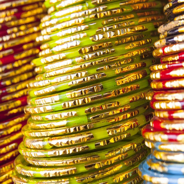 Colorful indian bangles — Stock Photo, Image