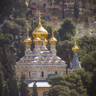 Mary magdalene Katedrali Rus Ortodoks gethsemane in